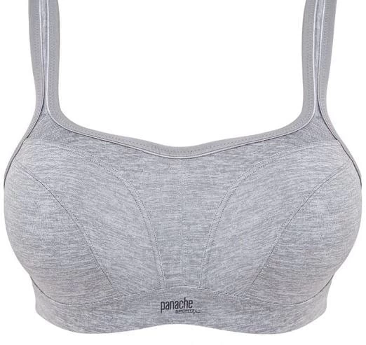 Panache Underwired Sports Bra (Grey Marl) 5 Panache Underwired Sports Bra (Grey Marl) - Image 5