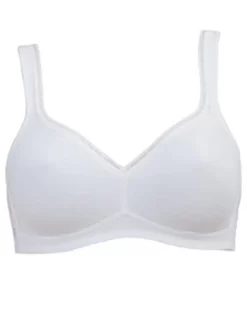 Anita Rosa Faia Twin Firm Soft Bra (White) -Fashion Lingerie Store 5695 white 1