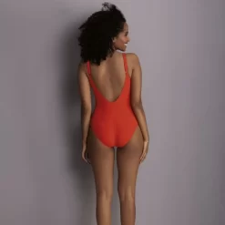 Anita Elouise Swimsuit With Zip Non-Wired (Venere) 5 Anita Elouise Swimsuit With Zip Non-Wired (Venere) -Fashion Lingerie Store Anita Elouise Swimsuit With Zip Orange Red Venere