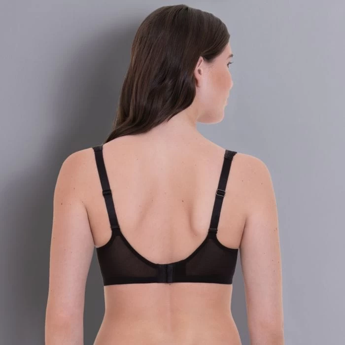 Anita Rosa Faia Selma Wirefree Bra With Spacer Cups (Black) 2 Anita Rosa Faia Selma Wirefree Bra With Spacer Cups (Black) - Image 2