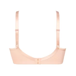Anita Comfort Safina Non Wire Bra (Biscuit) Thin Straps -Fashion Lingerie Store AnitaSafinaComfortBrawiththinstrapsbiscuitcloseupbackview