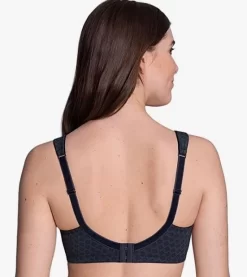 Anita Rosa Faia Twin Art Soft Bra -Fashion Lingerie Store AnitaTwinArtnonwiredBra5244Shadownblueback