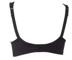 Anita Rosa Faia Twin Underwired Bra (Black) -Fashion Lingerie Store AnitaTwinBraBlackBack5490