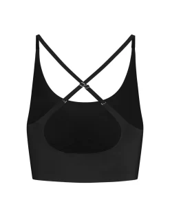 Bye Bra Bra Top Round-Neck -Fashion Lingerie Store Bra Top Round Neck Black Product Back