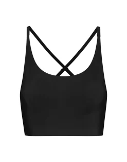 Bye Bra Bra Top Round-Neck -Fashion Lingerie Store Bra Top Round Neck Black Product Front