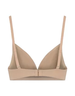 Bye Bra Wire Free Bra -Fashion Lingerie Store Bra Top Wire Free Beige Product Back