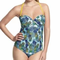 Cleo Carmen Bandeau Swimsuit