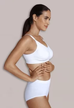 Carriwell Seamless Padded Nursing Bra -Fashion Lingerie Store Carriwell 3330 padded maternity and nursing bra wht f1 std 600x866 1