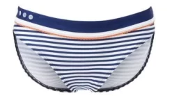 Cleo Lucille Classic Bikini Pant -Fashion Lingerie Store CleoClassicPantCW0069NavyStripeEnvieLingerie