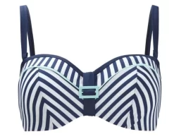 Cleo Lucille Bandeau Bikini Top Nautical 6 Cleo Lucille Bandeau Bikini Top Nautical -Fashion Lingerie Store CleoLucilleBandeauBikiniTopCW0063nautical