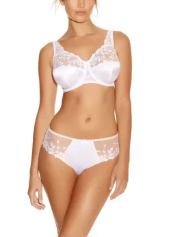 Fantasie Belle Underwired Full Cup Bra (D-G Cup) 13 Fantasie Belle Underwired Full Cup Bra (D-G Cup) -Fashion Lingerie Store FL6000 WHE alt1 Fantasie Lingerie Belle White Underwired Full Cup Bra
