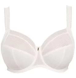 Fantasie Fusion Underwired Full Cup Side Support Bra (White) -Fashion Lingerie Store Fantasie Fusion Full Cup Underwired Bra White EnVie Lingerie