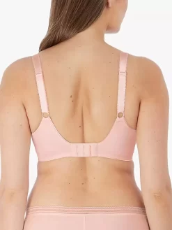 Fantasie Fusion Underwired Full Cup Side Support Bra (Blush) 7 Fantasie Fusion Underwired Full Cup Side Support Bra (Blush) -Fashion Lingerie Store Fantasie Fusion Underwired Full Cup Bra with Side Support blush Back EnVie Lingerie