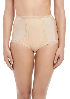 Fantasie Fusion High Waist Brief -Fashion Lingerie Store Fantasie Lingerie Fusion Sand High Waist Brief Front