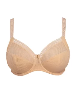 Fantasie Fusion Underwired Full Cup Side Support Bra (Sand) -Fashion Lingerie Store Fantasie Lingerie Fusion Sand Underwired Full Cup Side Support Bra flat image
