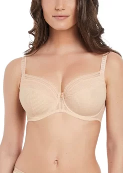 Fantasie Fusion Underwired Full Cup Side Support Bra (Sand) -Fashion Lingerie Store Fantasie Lingerie Fusion Sand Underwired Full Cup Side Support Bra front