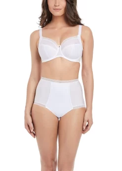 Fantasie Fusion High Waist Brief -Fashion Lingerie Store Fantasie Lingerie Fusion White High Waist Brief Full