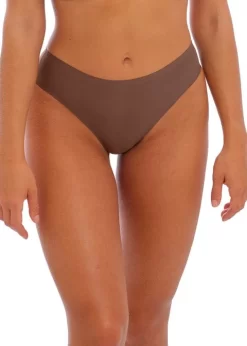 Fantasie Smoothease Invisible Stretch Thong 16 Fantasie Smoothease Invisible Stretch Thong -Fashion Lingerie Store Fantasie Lingerie Smoothease Coffee Roast Invisible Stretch Brief front
