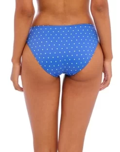 Freya Jewel Cove Azure Bikini Brief -Fashion Lingerie Store Freya Jewel Cove Classic Bikini Brief Azure polka dot back