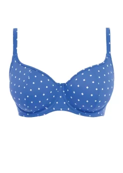 Freya Jewel Cove Sweetheart Underwired Bikini Top Azure 5 Freya Jewel Cove Sweetheart Underwired Bikini Top Azure -Fashion Lingerie Store Freya Swim Jewel Cove Azure Underwired Sweetheart Bikini Top cut out
