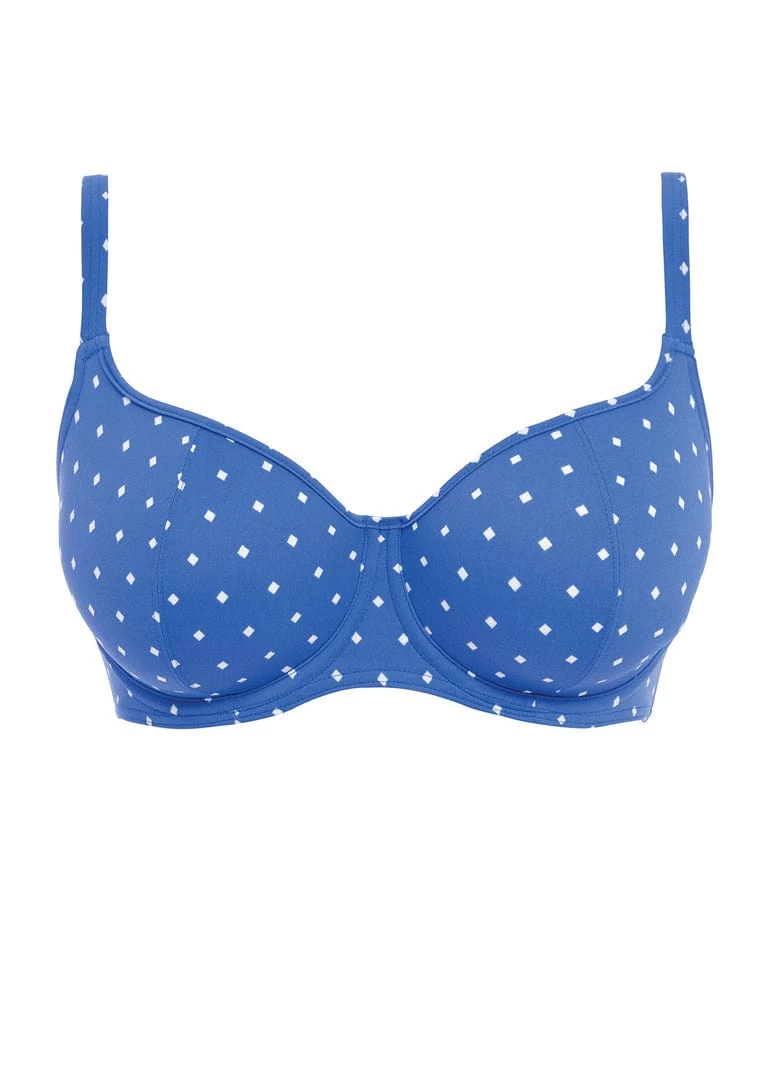 Freya Jewel Cove Sweetheart Underwired Bikini Top Azure 3 Freya Jewel Cove Sweetheart Underwired Bikini Top Azure - Image 3