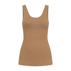 Bye Bra Invisible Tanktop -Fashion Lingerie Store Invisible Tank Top Light Brown Front b20198e3 545f 4046 b1a1 173125b60549
