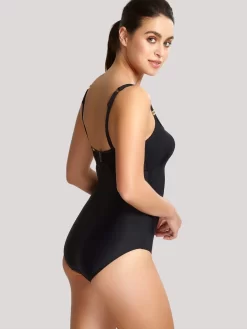Panache Anya Riva Balconnet Underwired Swimsuit 8 Panache Anya Riva Balconnet Underwired Swimsuit -Fashion Lingerie Store Panache Anya Riva Balconnet Swimsuit Black side View
