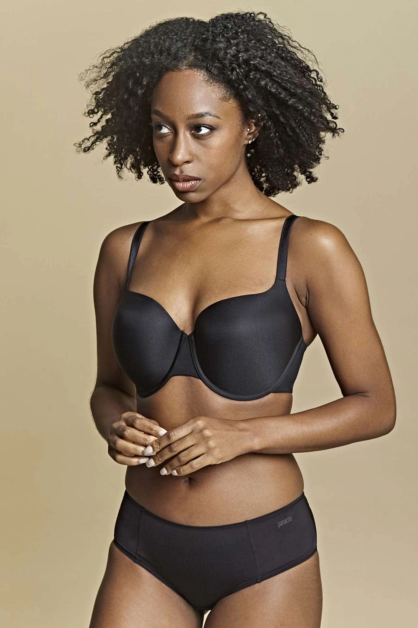 Panache Porcelain Elan T Shirt Bra Black 6 Panache Porcelain Elan T Shirt Bra Black - Image 6