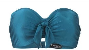 Panache Veronica Strapless Bandeau Bikini Top Lagoon 2 Panache Veronica Strapless Bandeau Bikini Top Lagoon - Image 2