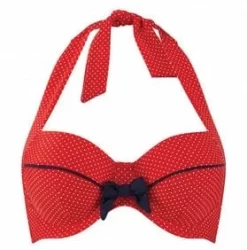 Panache Britt Halterneck Bikini Top 13 Panache Britt Halterneck Bikini Top -Fashion Lingerie Store PanacheBrittHalterNeckBikiniTopSW0882red