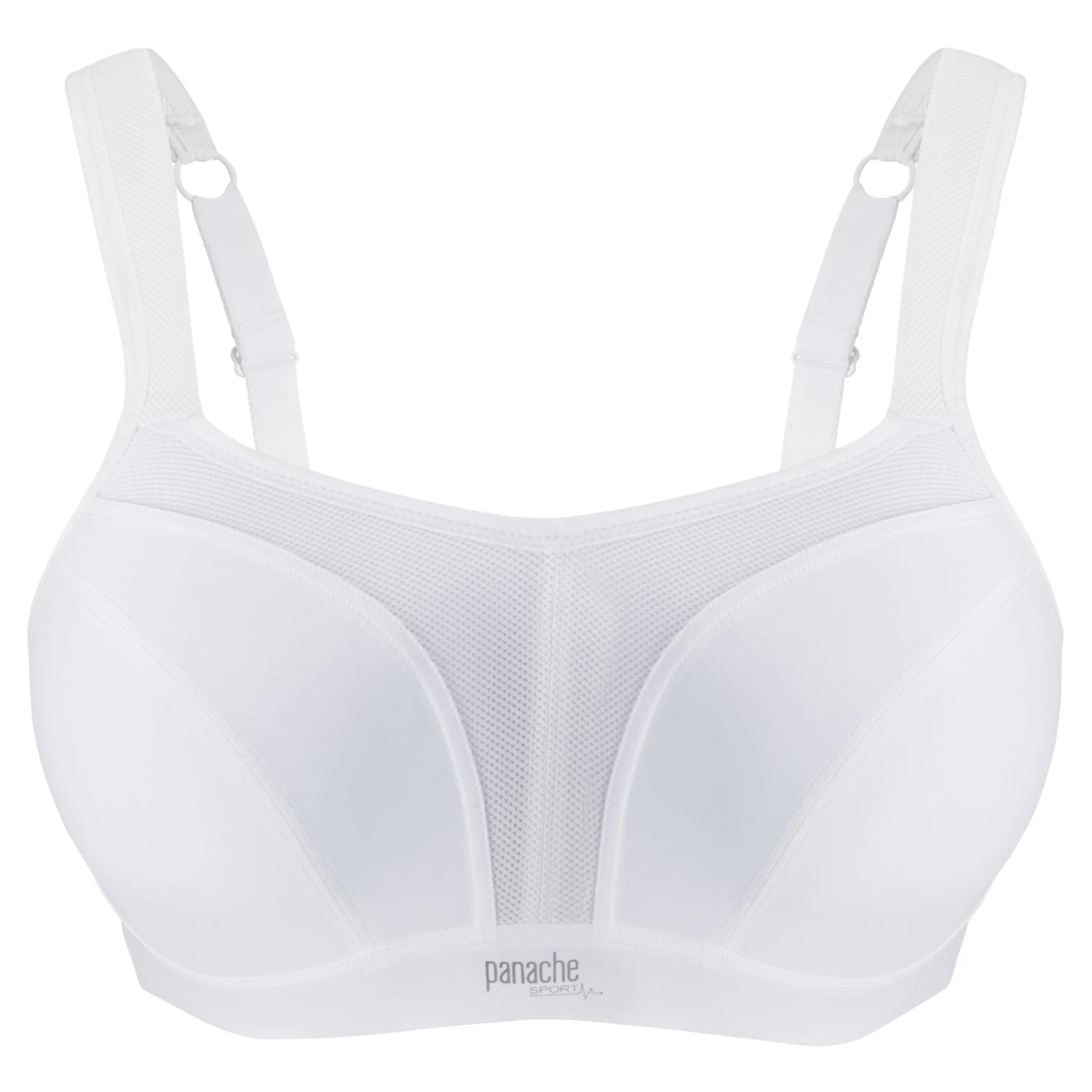 Panache Underwired Sports Bra White 4 Panache Underwired Sports Bra White - Image 4