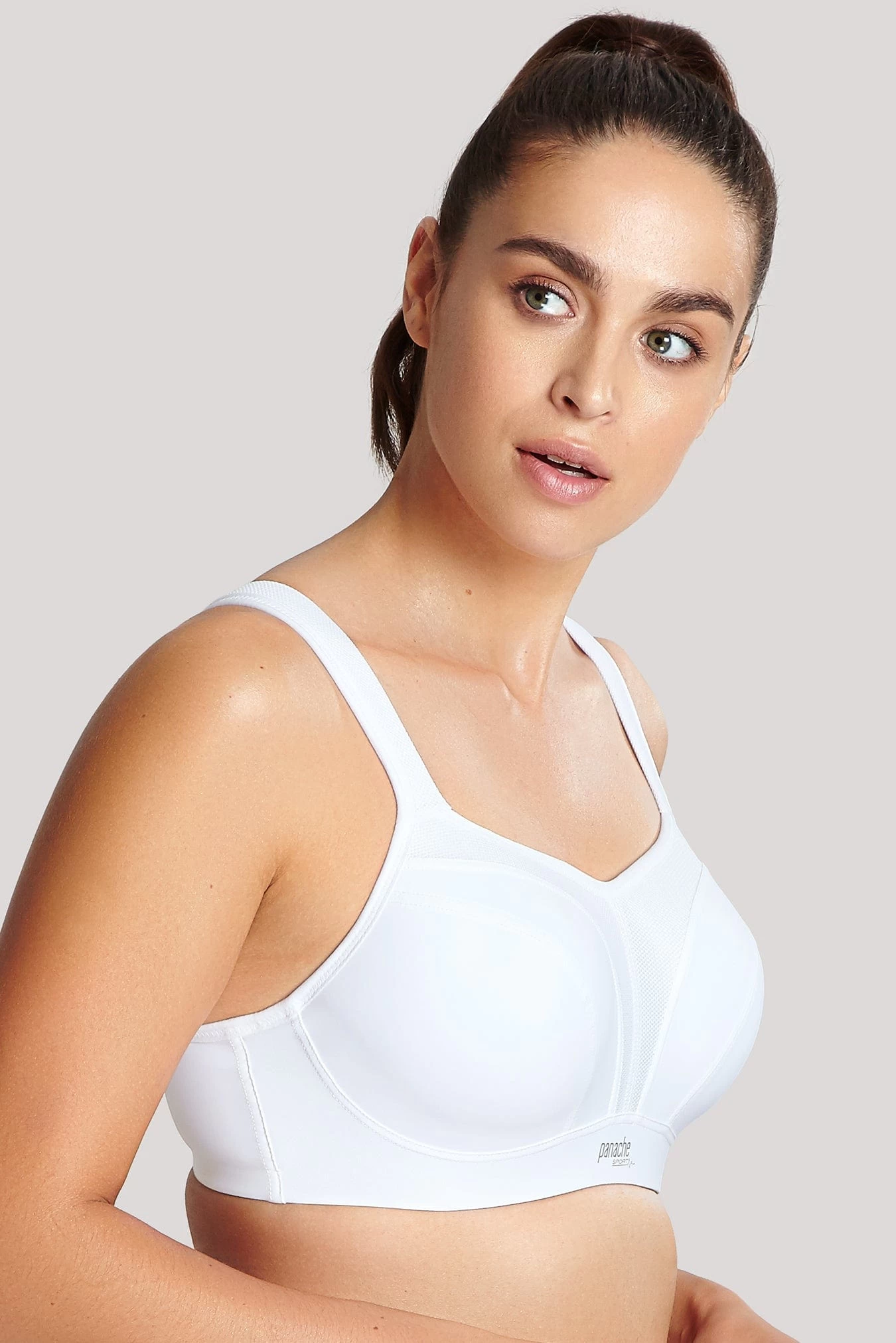 Panache Underwired Sports Bra White
