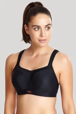 Panache Underwired Sports Bra Black