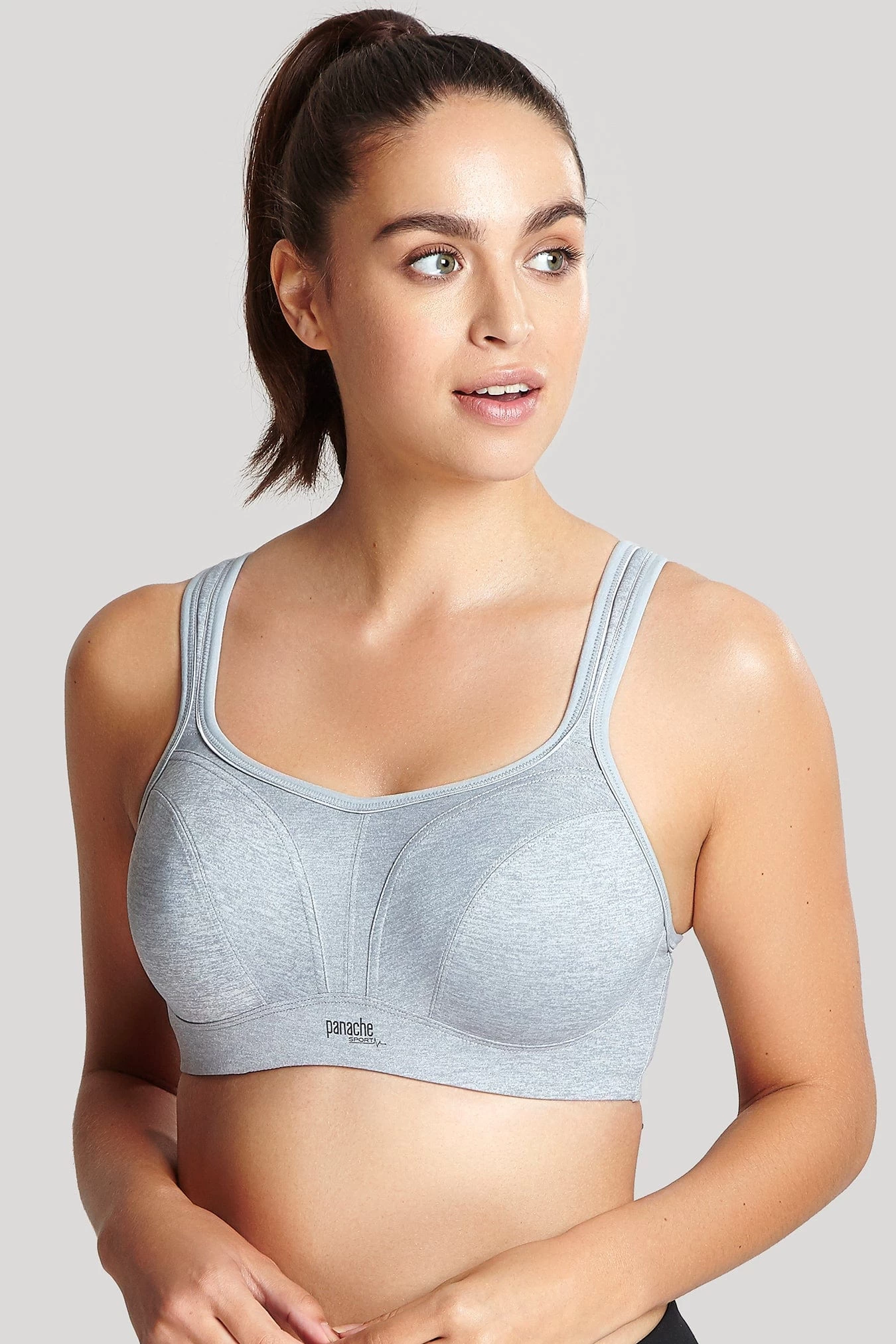 Panache Underwired Sports Bra (Grey Marl)