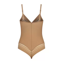 Bye Bra Powermesh Bodysuit -Fashion Lingerie Store Powermesh body suit Light Brown Back f8e483f2 249e 4829 80bf 76de7678eadd