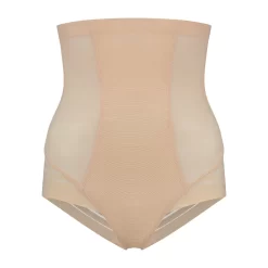Bye Bra Powermesh High Waist Brief 28 Bye Bra Powermesh High Waist Brief -Fashion Lingerie Store Powermesh high waist brief Beige Front b1301941 9b3e 4c8b 93f7 7dc4fe79706a