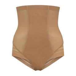 Bye Bra Powermesh High Waist Brief 23 Bye Bra Powermesh High Waist Brief -Fashion Lingerie Store Powermesh high waist brief Light Brown Front 49e53a9d 46cc 4fb7 b159 a5572b630018