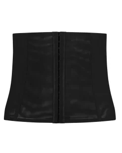 Bye Bra Powermesh Waist Trainer -Fashion Lingerie Store Powermesh waist trainer Black Front 1 1593x2000 0e7c8576 b104 4ba3 b6aa 35d5614239d2