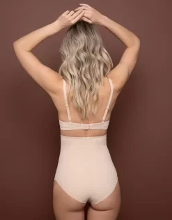 Bye Bra Sculpting High Waist Brief -Fashion Lingerie Store Sculpting Hight Waist Brief Beige 4 1593x2037 48a0cd4e d748 4115 9287 d0889f8af116