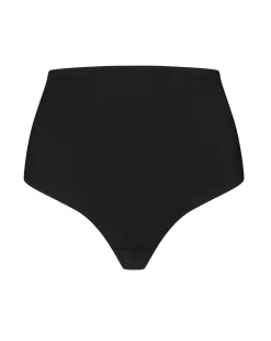 Bye Bra Sculpting Mid Waist Thong -Fashion Lingerie Store Sculpting Mid Waist Thong black Front 1593x2000 44aa1ffc f0e9 4fae 8a01 dba56fe53673