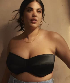 Sculptresse Dana Strapless Bra Black