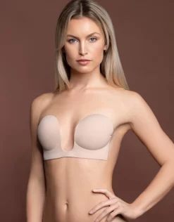 Bye Bra U-Style Bra -Fashion Lingerie Store Seamless U Style Bra Beige 2 1593x2037 f661a56e 8999 4232 8d53 1356361e9228