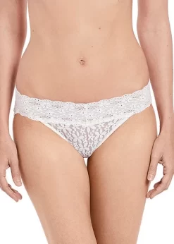 Wacoal Halo Lace Brief 14 Wacoal Halo Lace Brief -Fashion Lingerie Store Wacoal Lingerie Halo Lace Ivory Bikini Brief