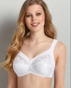 Anita Comfort Safina Non Wired Bra With Comfort Straps (White) 6 Anita Comfort Safina Non Wired Bra With Comfort Straps (White) -Fashion Lingerie Store anita 5448 safina bra white de1bd6f1 41a8 4ebe 8819 91bf1ad848ee