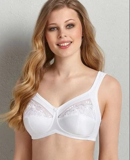 Anita Comfort Safina Non Wired Bra With Comfort Straps (White) 3 Anita Comfort Safina Non Wired Bra With Comfort Straps (White) - Image 3
