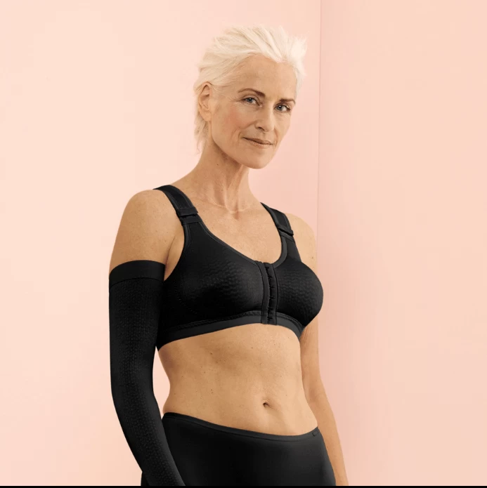 Anita Care London Lymph Relief Bandage Front Closure Bra (Black) 5 Anita Care London Lymph Relief Bandage Front Closure Bra (Black) - Image 5