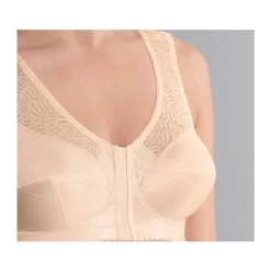 Anita Mylena Front Fastening Mylena Bra Wirefree -Fashion Lingerie Store anitafrontfasteningbramylena5319lightrosecloseup