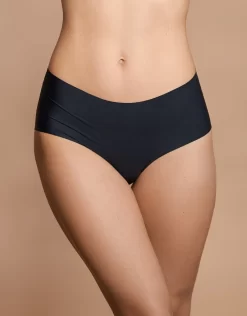 Bye Bra Invisible High Brief -Fashion Lingerie Store invisible high waist brief black front 1 7d44a225 9ce6 439c 884e 25ba675a13e5