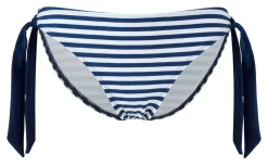 Cleo Lucille Tie Side Pant -Fashion Lingerie Store lucille cleo cw0068 tie side pant nautical stripe front