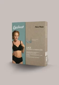 Carriwell Lace Drop Cup Bra -Fashion Lingerie Store packshot 2005 lace nursing bra pkt f1